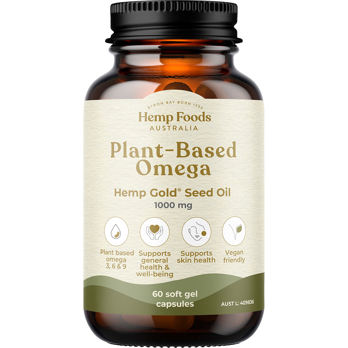 Plant-Based Omega with Hemp Gold Seed Oil