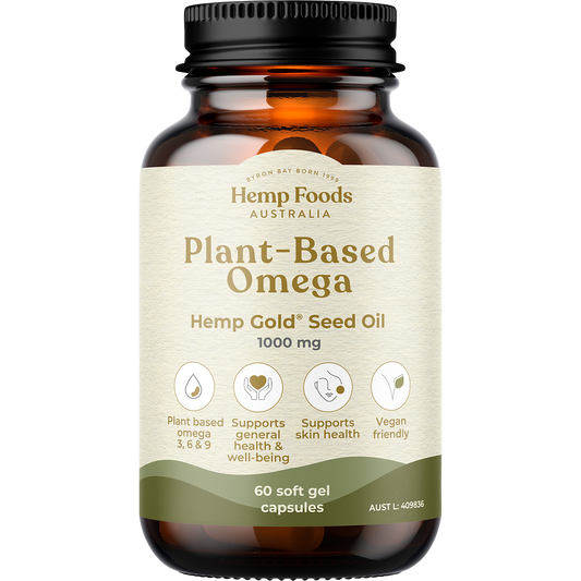 Plant-Based Omega with Hemp Gold Seed Oil
