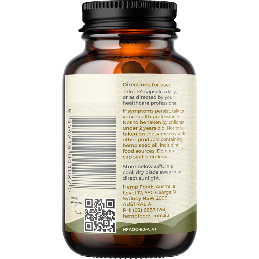 Plant-Based Omega with Hemp Gold Seed Oil