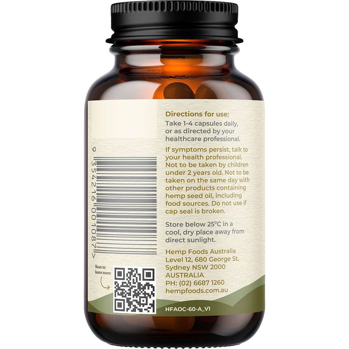 Plant-Based Omega with Hemp Gold Seed Oil