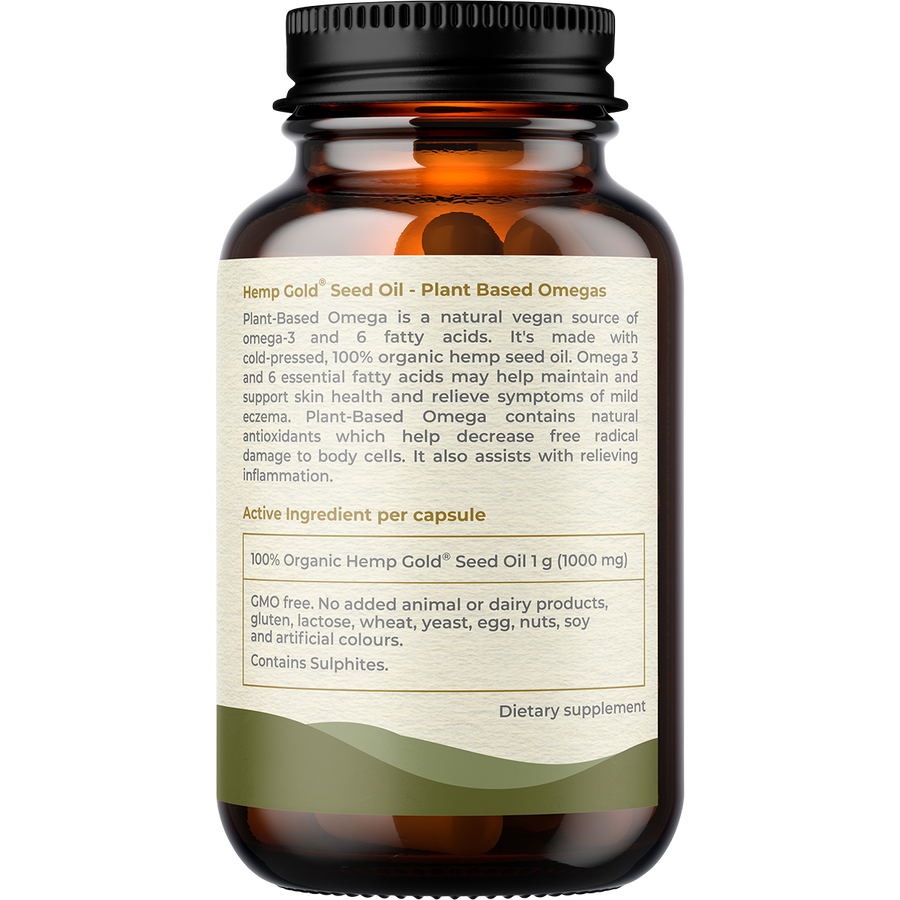 Plant-Based Omega with Hemp Gold Seed Oil