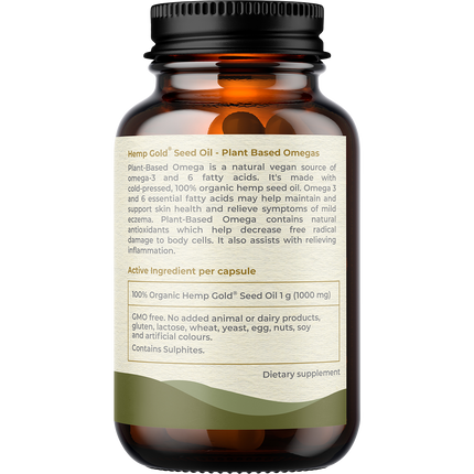 Plant-Based Omega with Hemp Gold Seed Oil