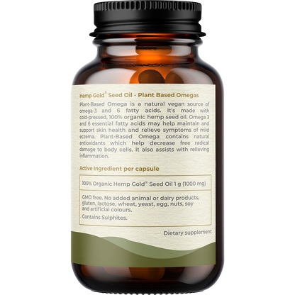 Plant-Based Omega with Hemp Gold Seed Oil
