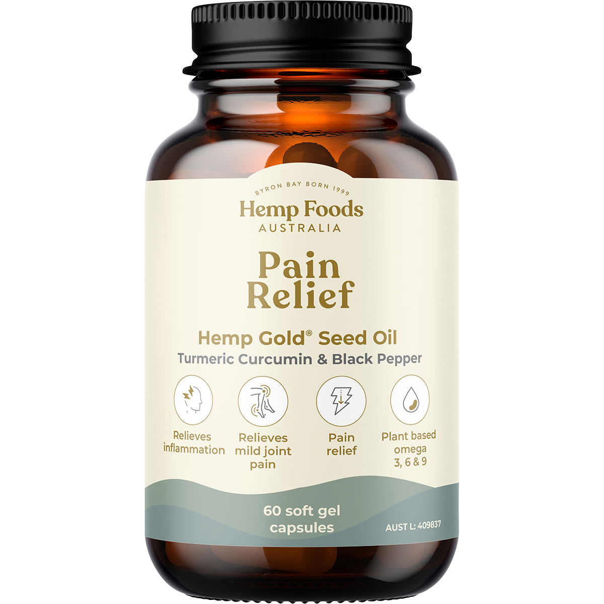 Pain Relief with Hemp Gold Seed Oil