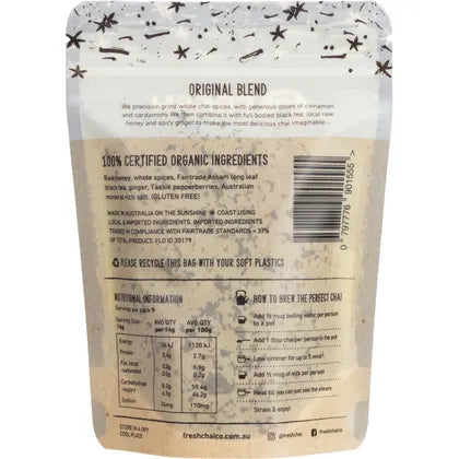 THE FRESH CHAI CO Original Blend Fresh Sticky Chai 125g
