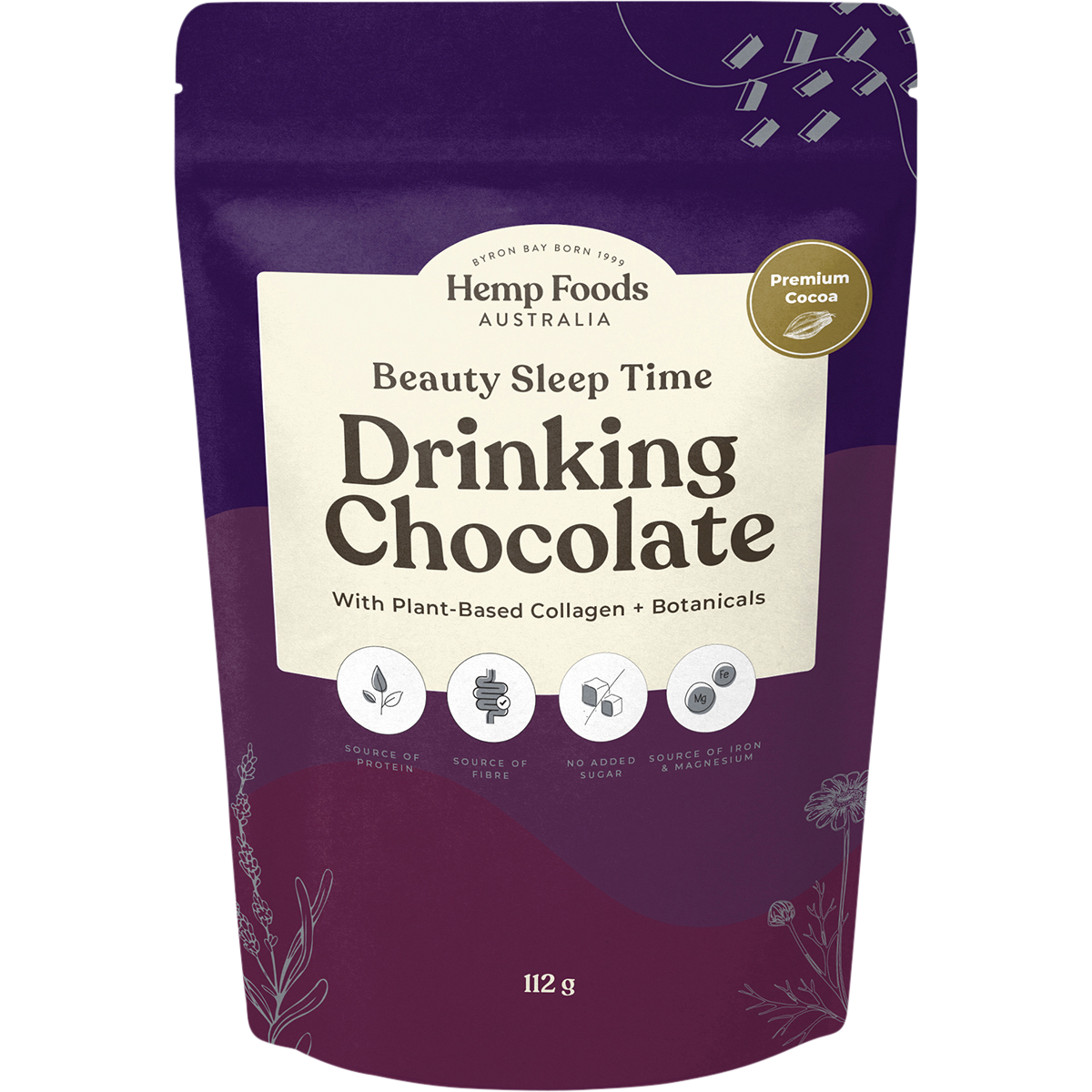 Drinking Chocolate Beauty Sleep Time