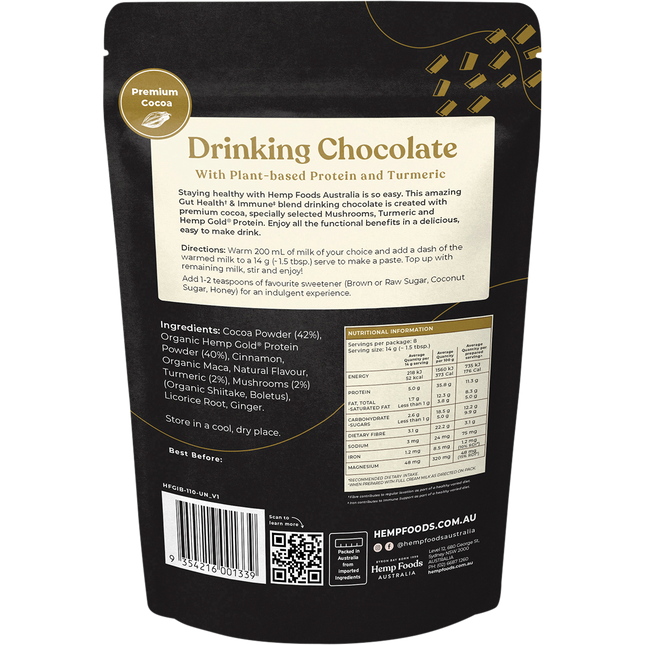 Drinking Chocolate Gut Health & Immune