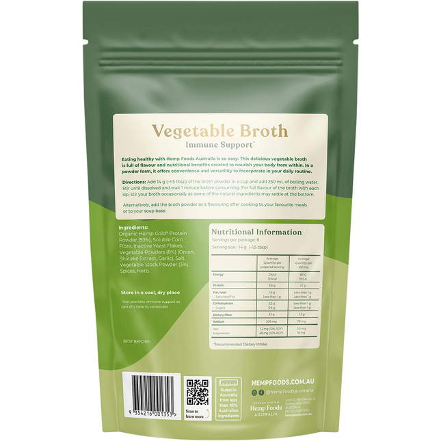 Vegetable Broth Immunity Support