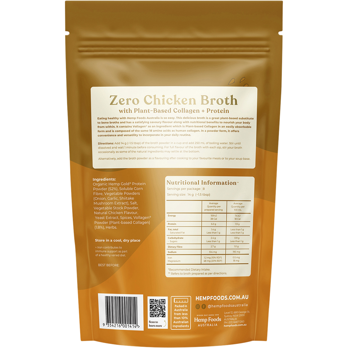 Zero Chicken Broth Immunity Support