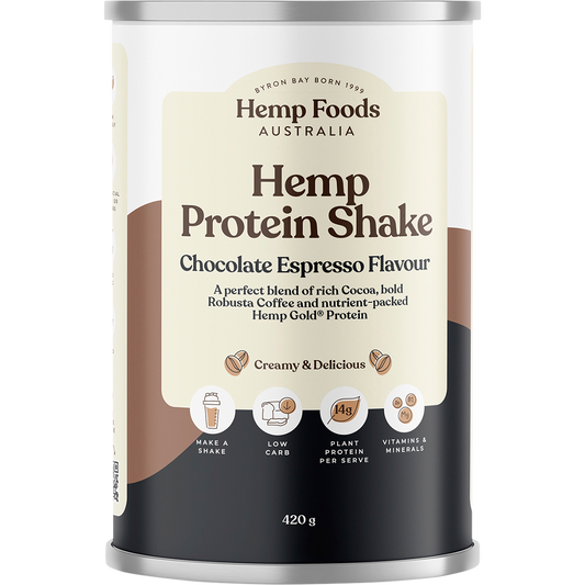 Organic Hemp Protein Shake Chocolate Espresso