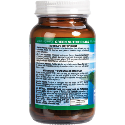 Hawaiian Pacifica Spirulina Tablets 500mg