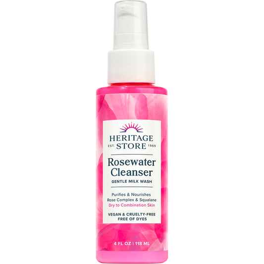 Rosewater Cleanser Dry to Combination Skin