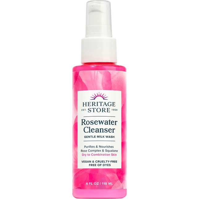 Rosewater Cleanser Dry to Combination Skin