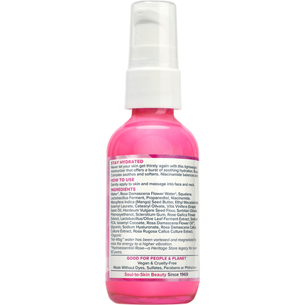 Rosewater Moisturizer Dry to Combination Skin