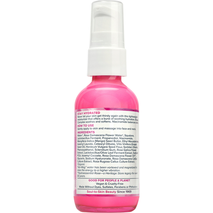 Rosewater Moisturizer Dry to Combination Skin