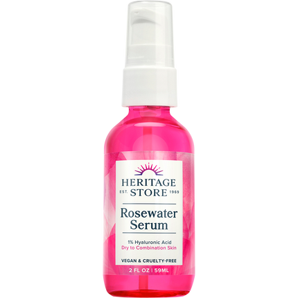Rosewater Serum 1% Hyaluronic Dry to Combination Skin