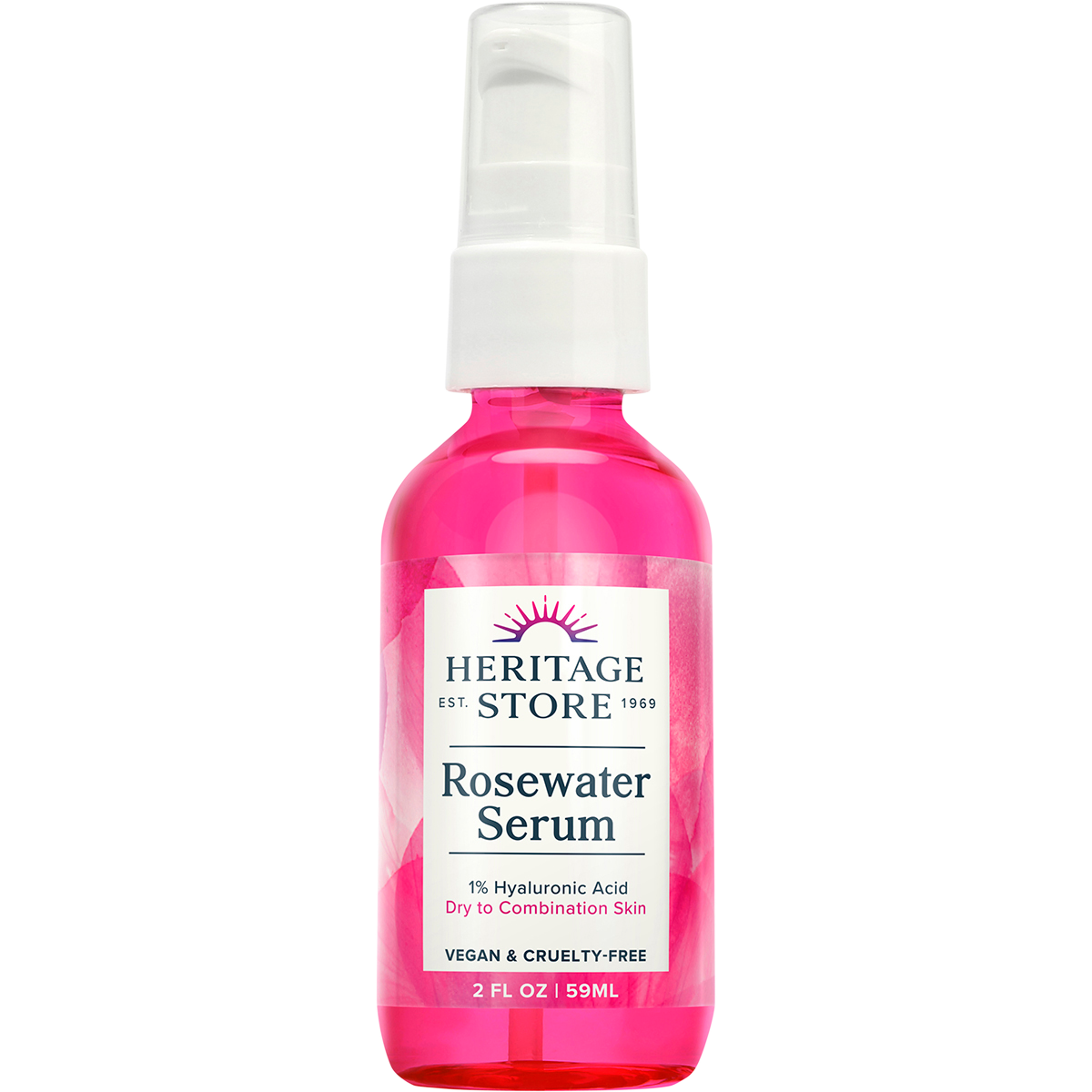 Rosewater Serum 1% Hyaluronic Dry to Combination Skin