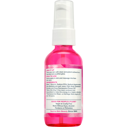 Rosewater Serum 1% Hyaluronic Dry to Combination Skin