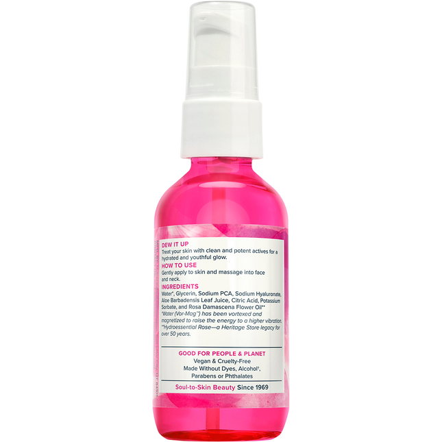 Rosewater Serum 1% Hyaluronic Dry to Combination Skin