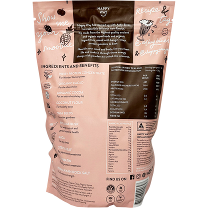 Ashy Bines Whey Protein Powder Triple Choc Fudge