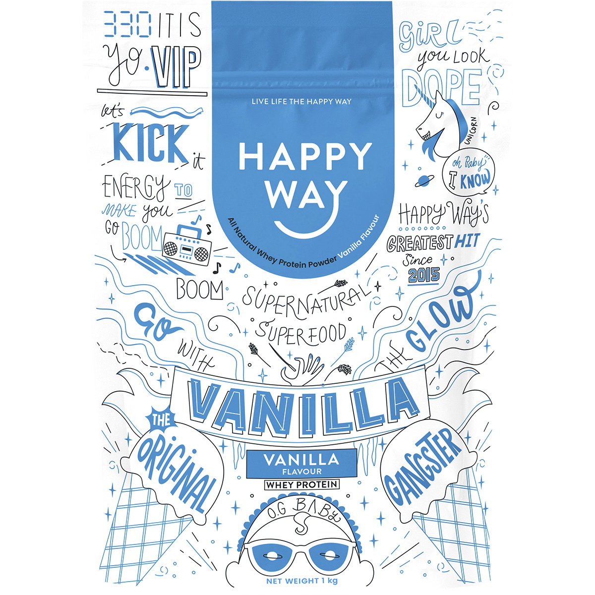 Whey Protein Powder Vanilla