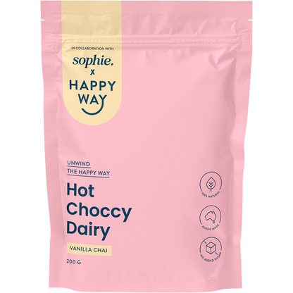 Sophie's Hot Choccy Dairy Vanilla Chai