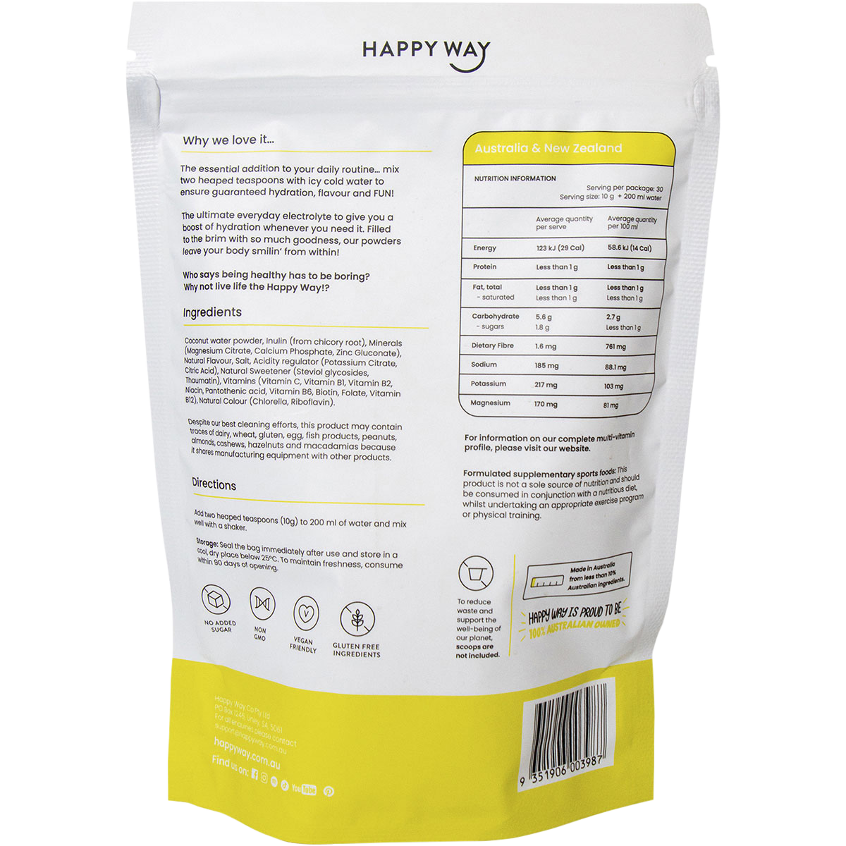 Electrolyte Powder Lemon Lime