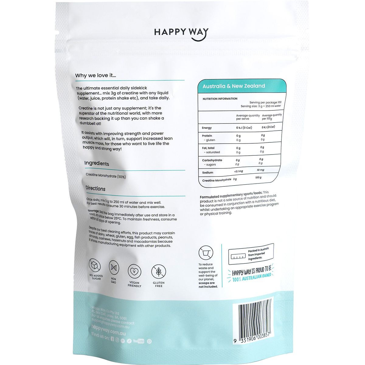 Creatine Powder Monohydrate