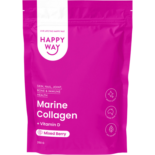 Marine Collagen + Vitamin D Mixed Berry