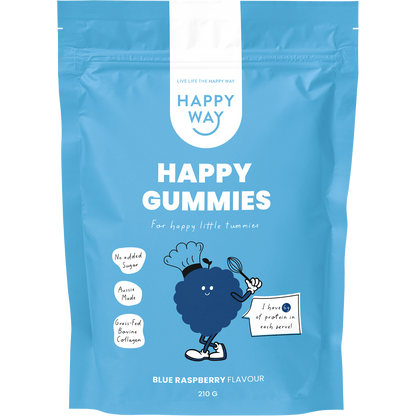 Happy Gummies Blue Raspberry
