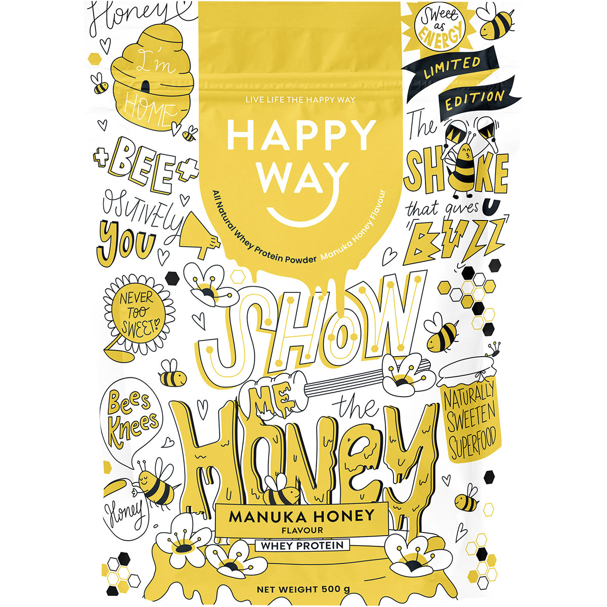 Whey Protein Powder Manuka Honey