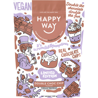 Vegan Protein Powder Double Choc Chip