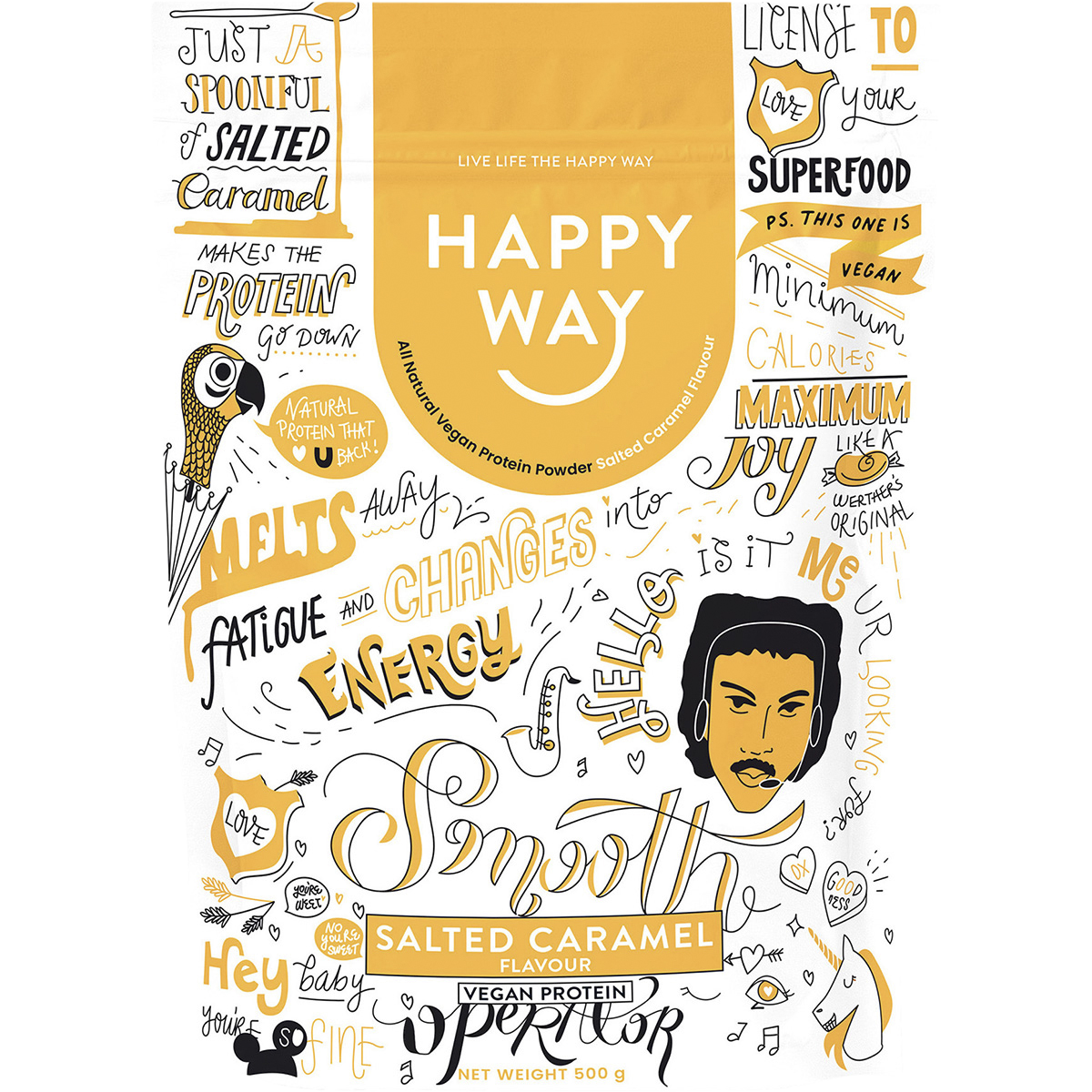 Vegan Protein Powder Salted Caramel