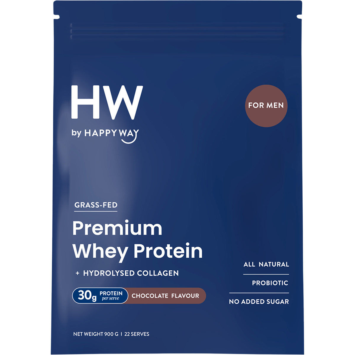 Men's Premium Whey Protein Powder Chocolate