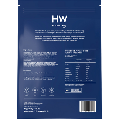 Men's Premium Whey Protein Powder Vanilla