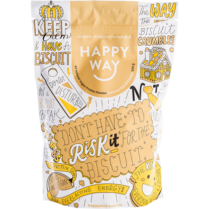 Vegan Protein Powder Caramel Biscuit