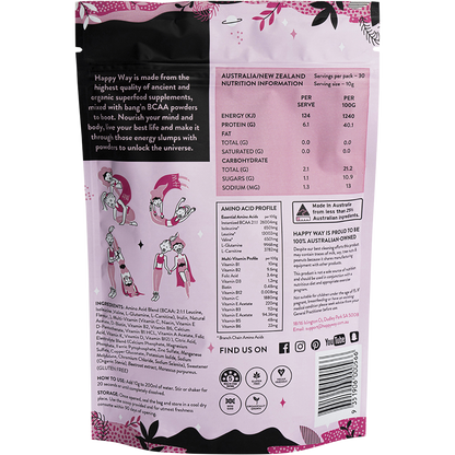 BCAA Powder Raspberry