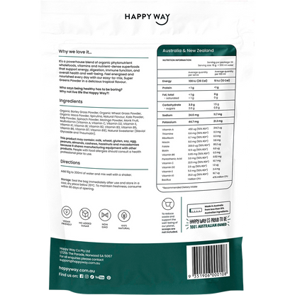 Super Greens Powder Tropical