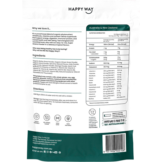 Super Greens Powder Tropical