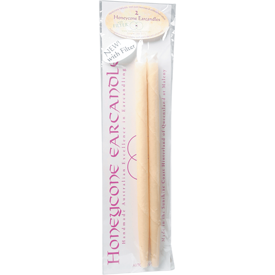 Ear Candles with Filter 100% Unbleached Cotton