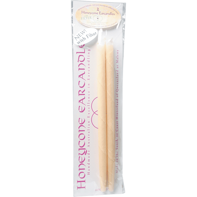 Ear Candles with Filter 100% Unbleached Cotton