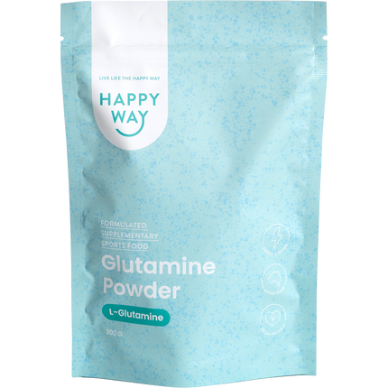 Happy Way glutamine powder L glutamine for muscle recovery and gut support