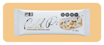 Fibre Boost Cold Pressed Honey Nougat flavoured Protein Bar