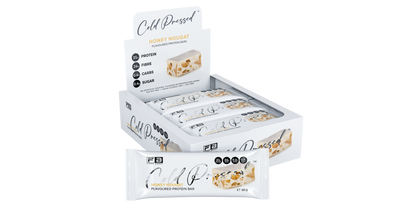 Fibre Boost Cold Pressed Honey Nougat flavoured Protein Bar