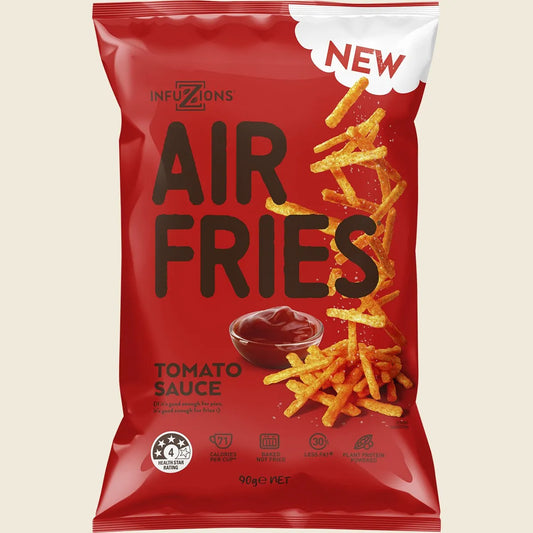 Infuzions Air Fries Tomato Sauce 6x90g