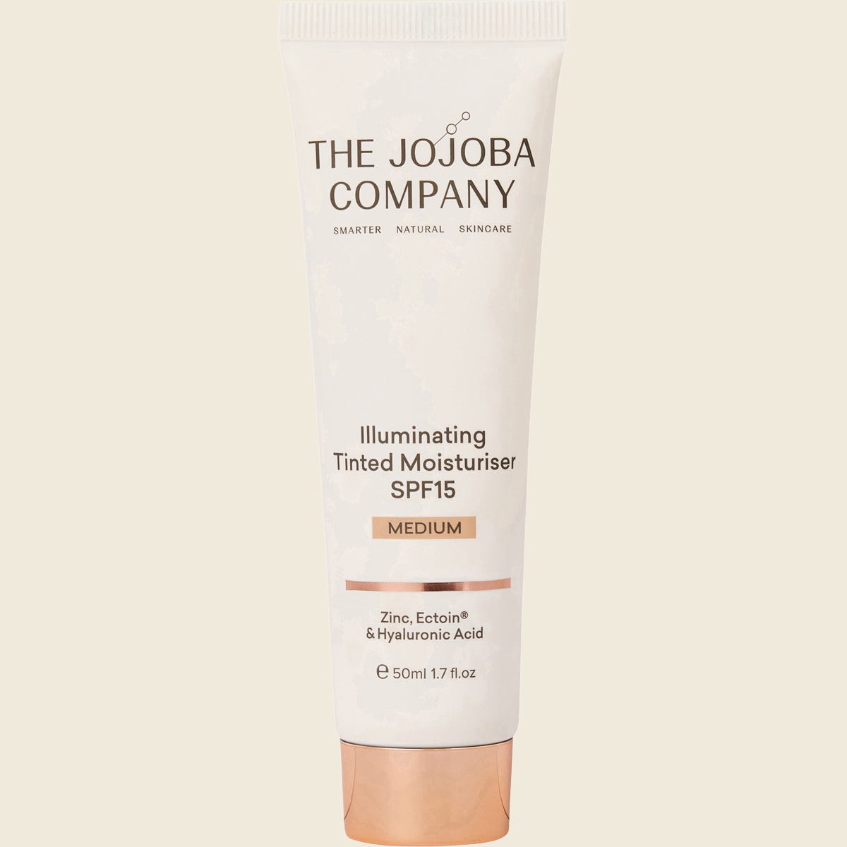 The Jojoba Company Illuminating Tinted Moisturiser SPF15 Medium 50ml