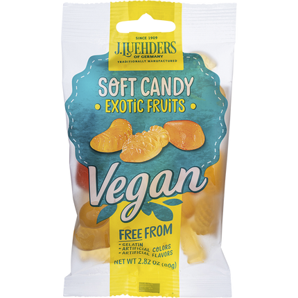 J.Luehders Soft Vegan Candy Exotic Fruits