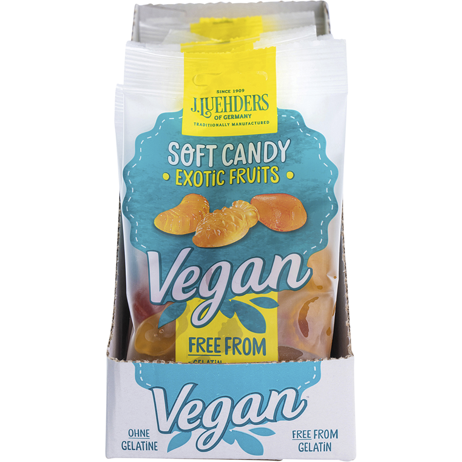 J.Luehders Soft Vegan Candy Exotic Fruits