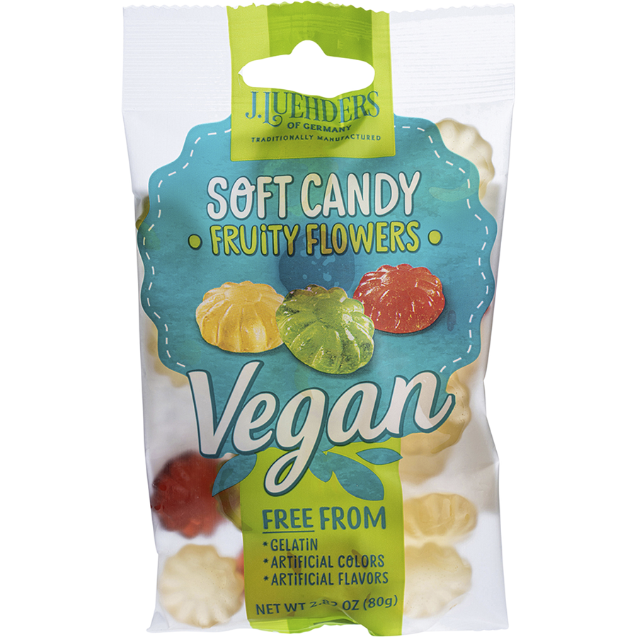 J.Luehders Soft Vegan Candy Fruity Flowers