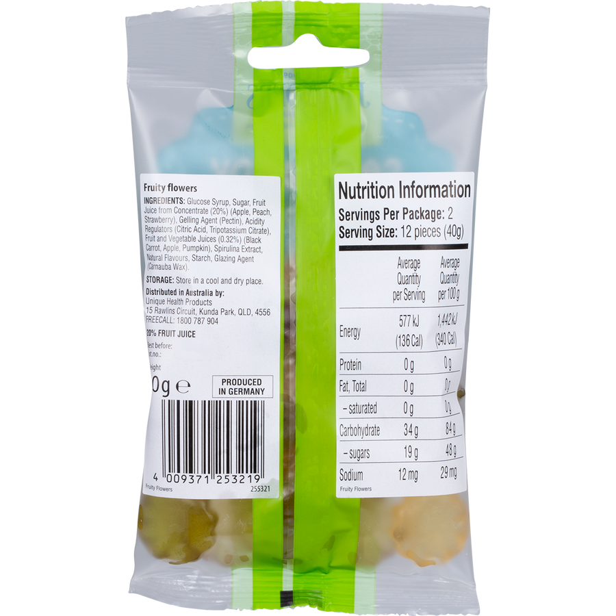 J.Luehders Soft Vegan Candy Fruity Flowers